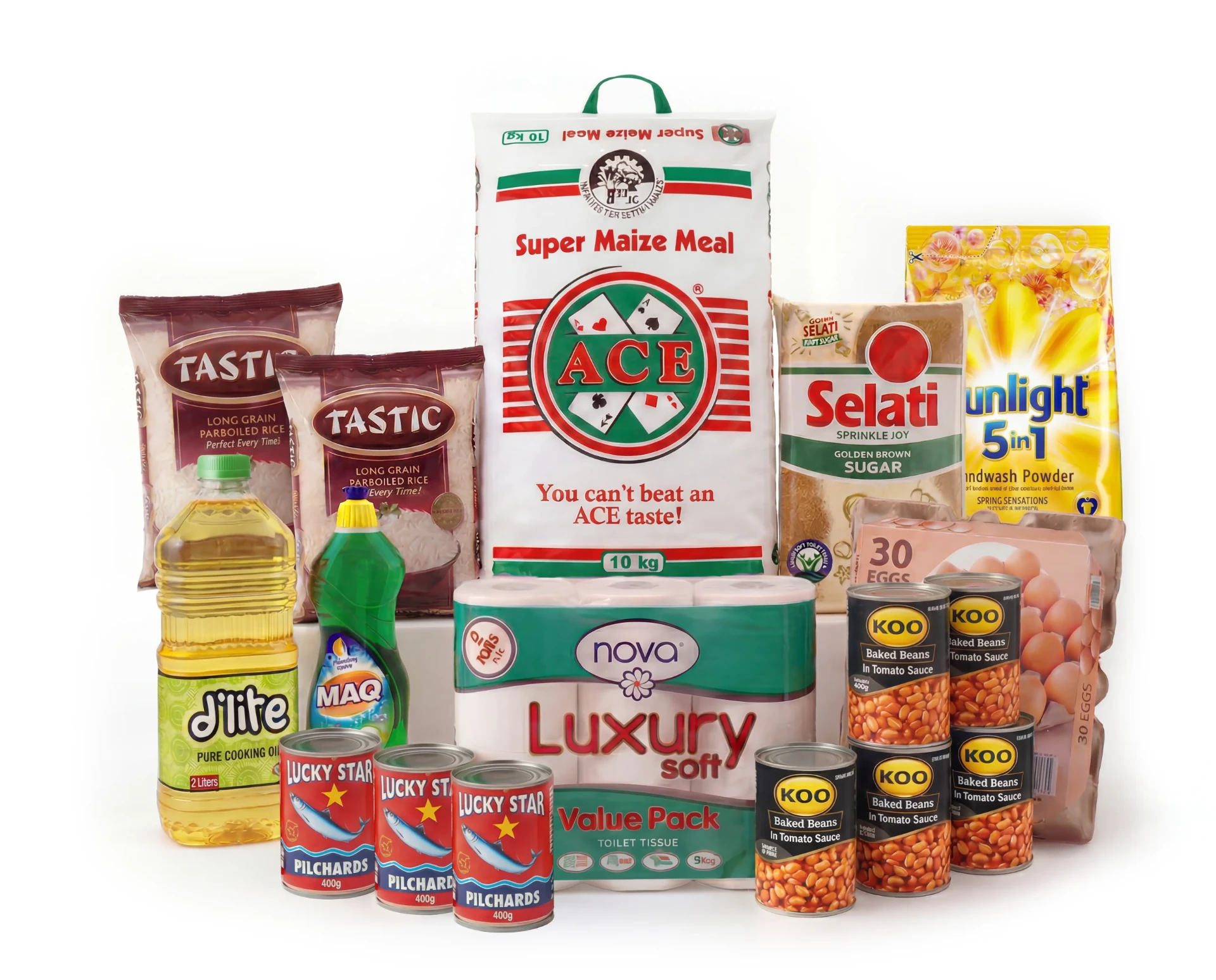 Standard hamper — KHARIVO grocery essentials